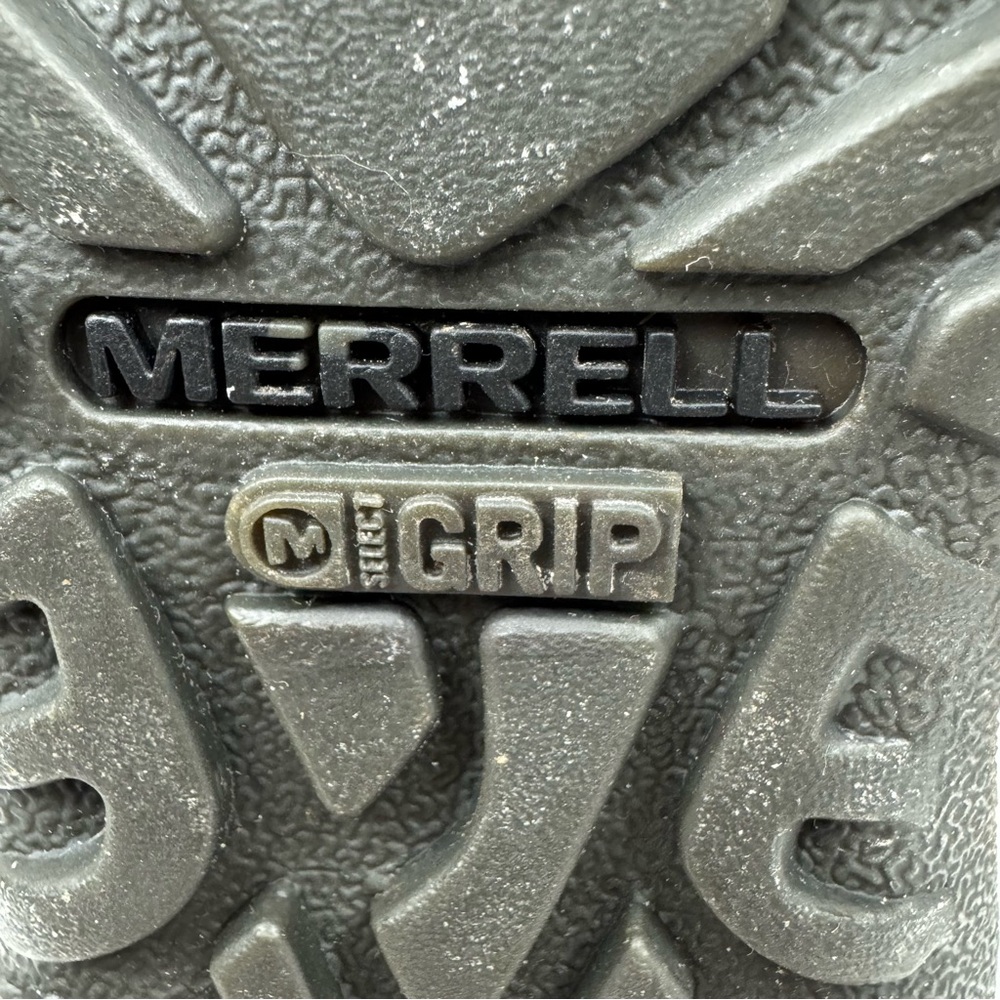 Merrell Decora Chant Waterproof Leather Winter Boots - black w fur - Sz 6 - Picture 16 of 17